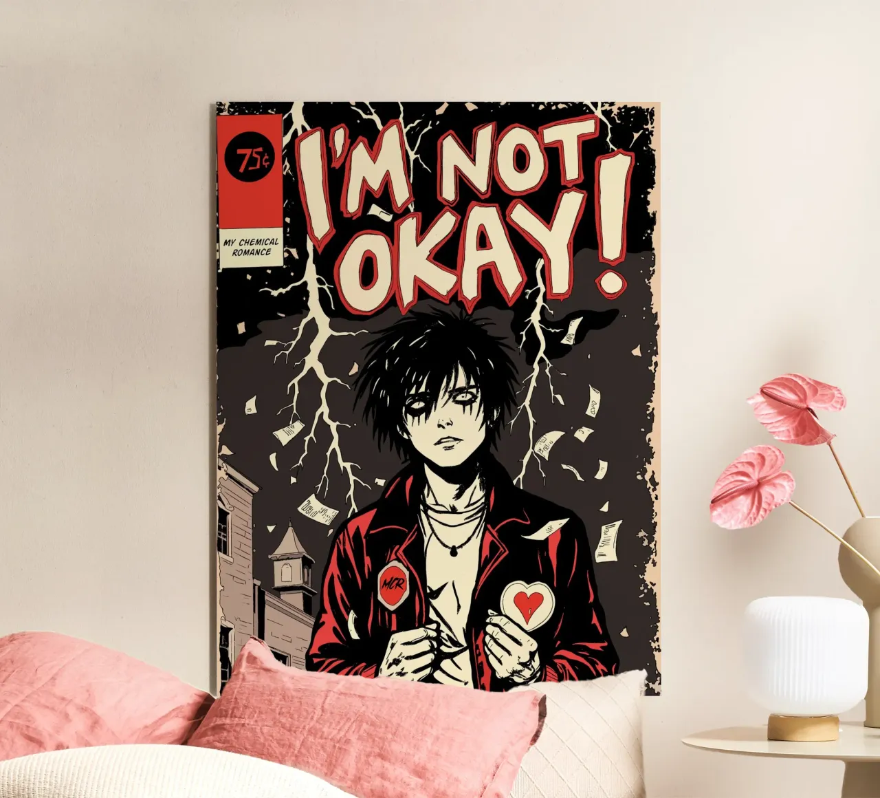 MCR I'm Not Okay alluminio dibond da lucasmeier