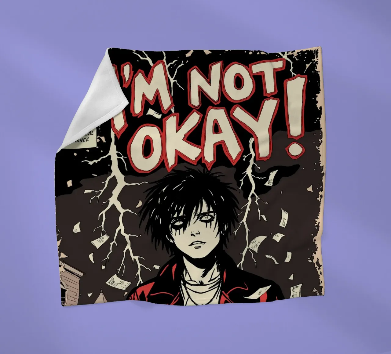 MCR I'm Not Okay coperta in pile da lucasmeier