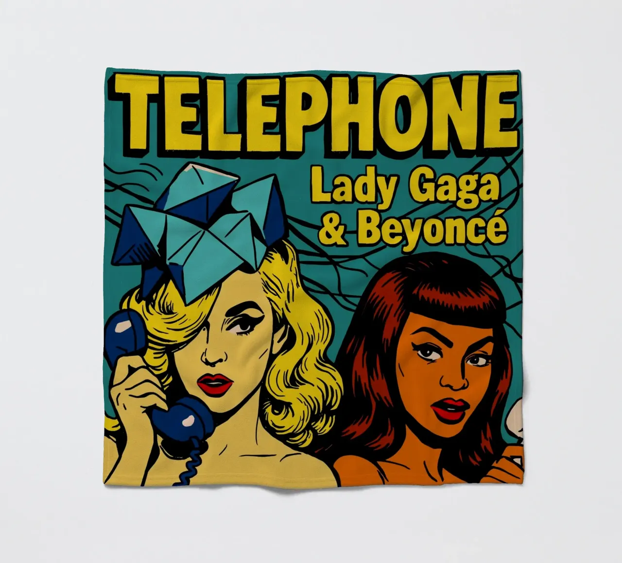 Lady GG Telephone Bync coperta in pile da lucasmeier