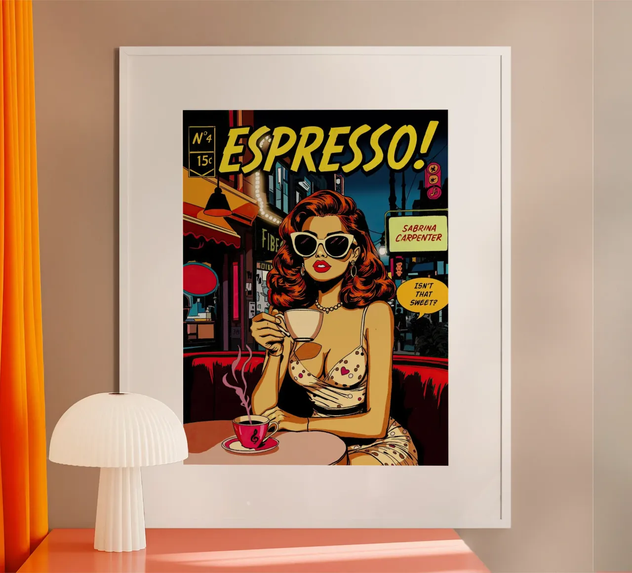 Sabrina Carpenter Espresso Inspired carta hahnemühle da lucasmeier