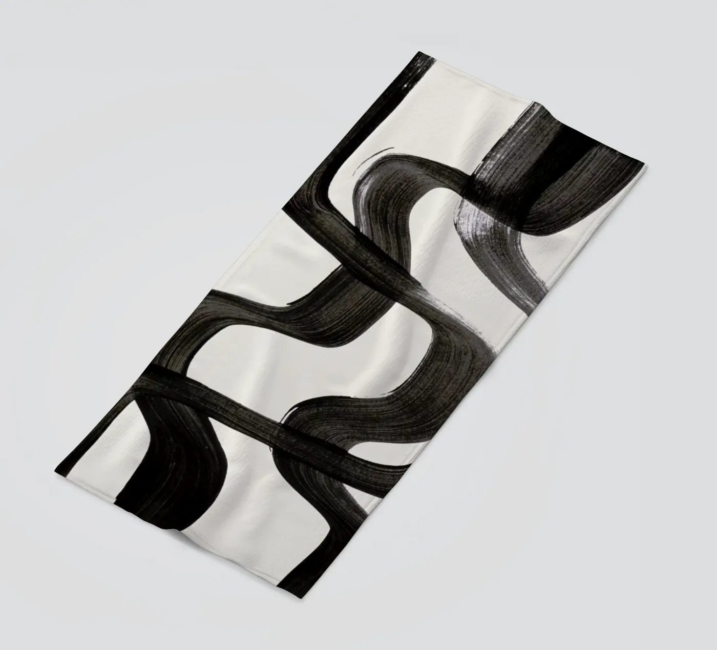 Crossed beach towel by EnShape