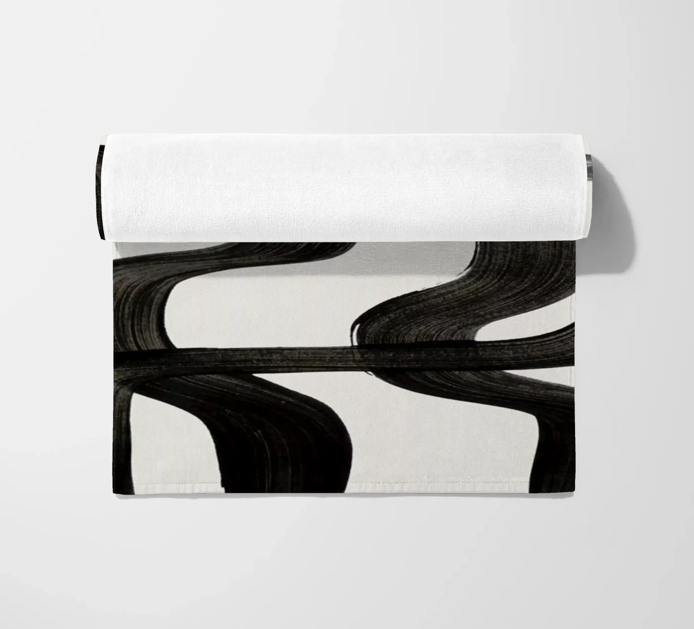 Crossed beach towel by EnShape