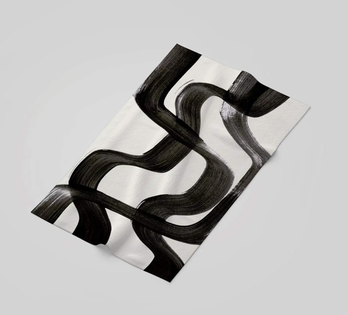 Crossed beach towel by EnShape