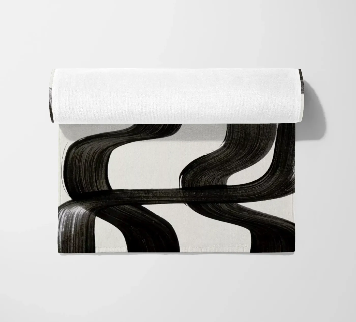Crossed beach towel by EnShape