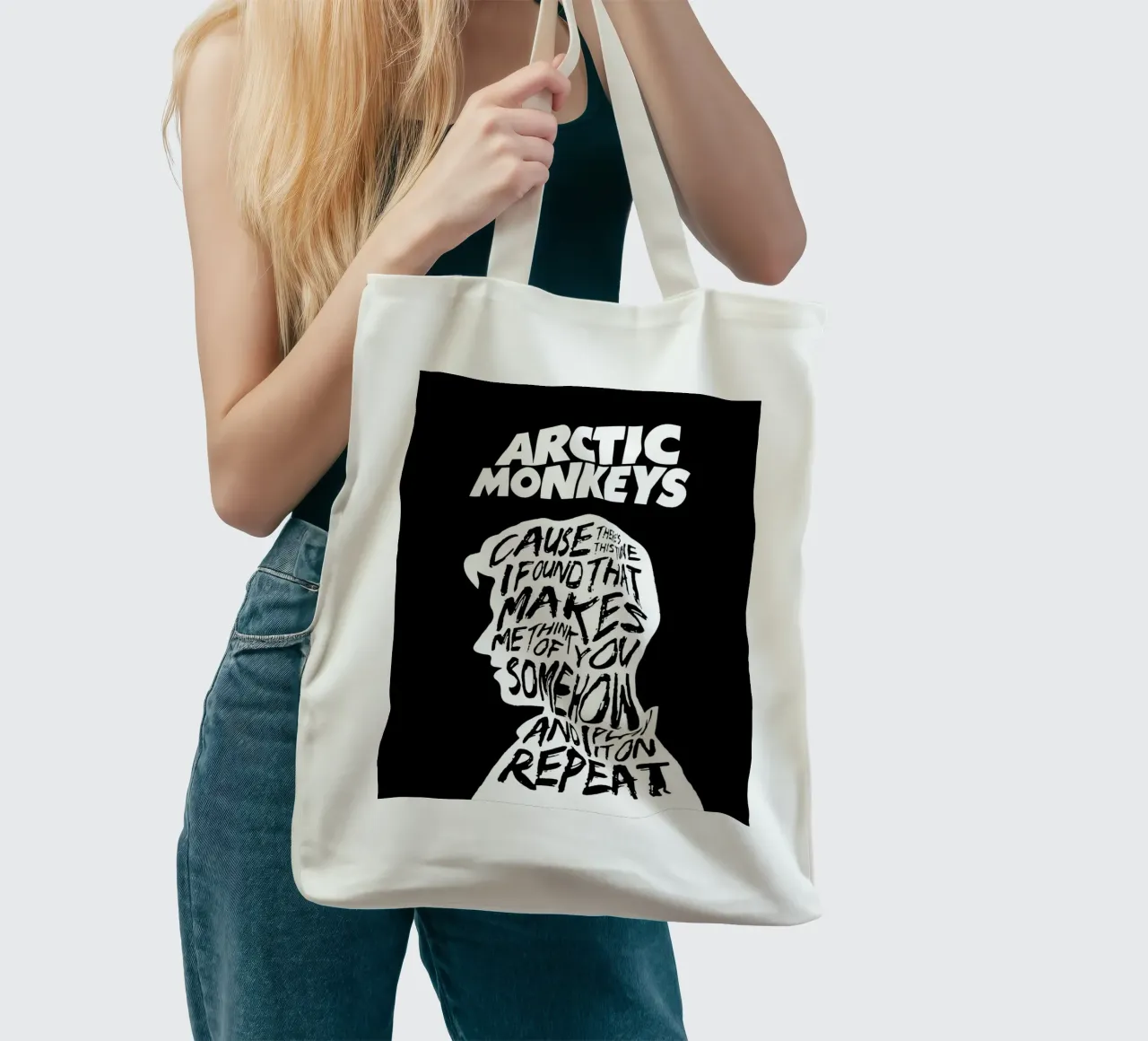 alex turner Arctic Monkeys Kunst Jutebeutel von music soul