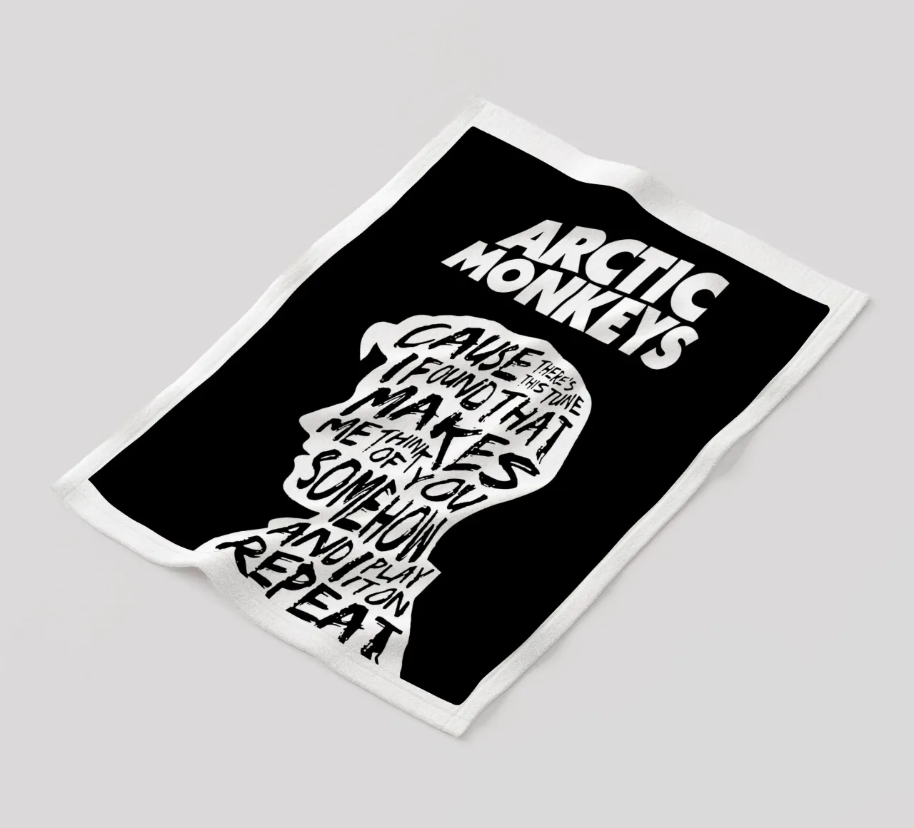 alex turner Arctic Monkeys Kunst Fleecedecke von music soul