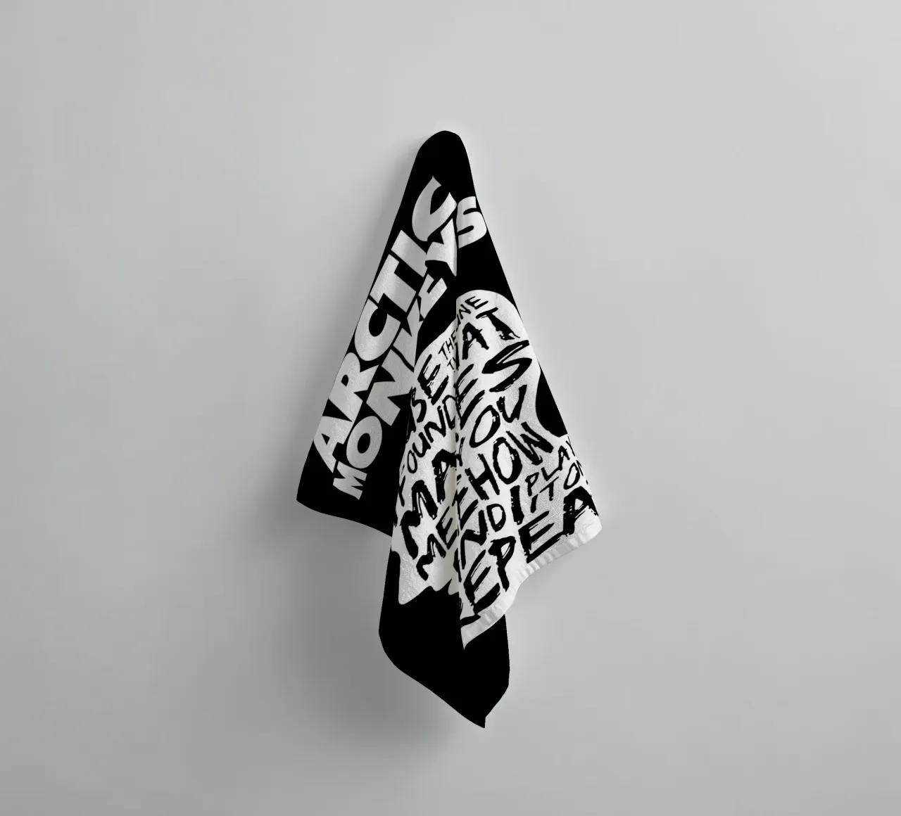 alex turner Arctic Monkeys Art towel by music soul