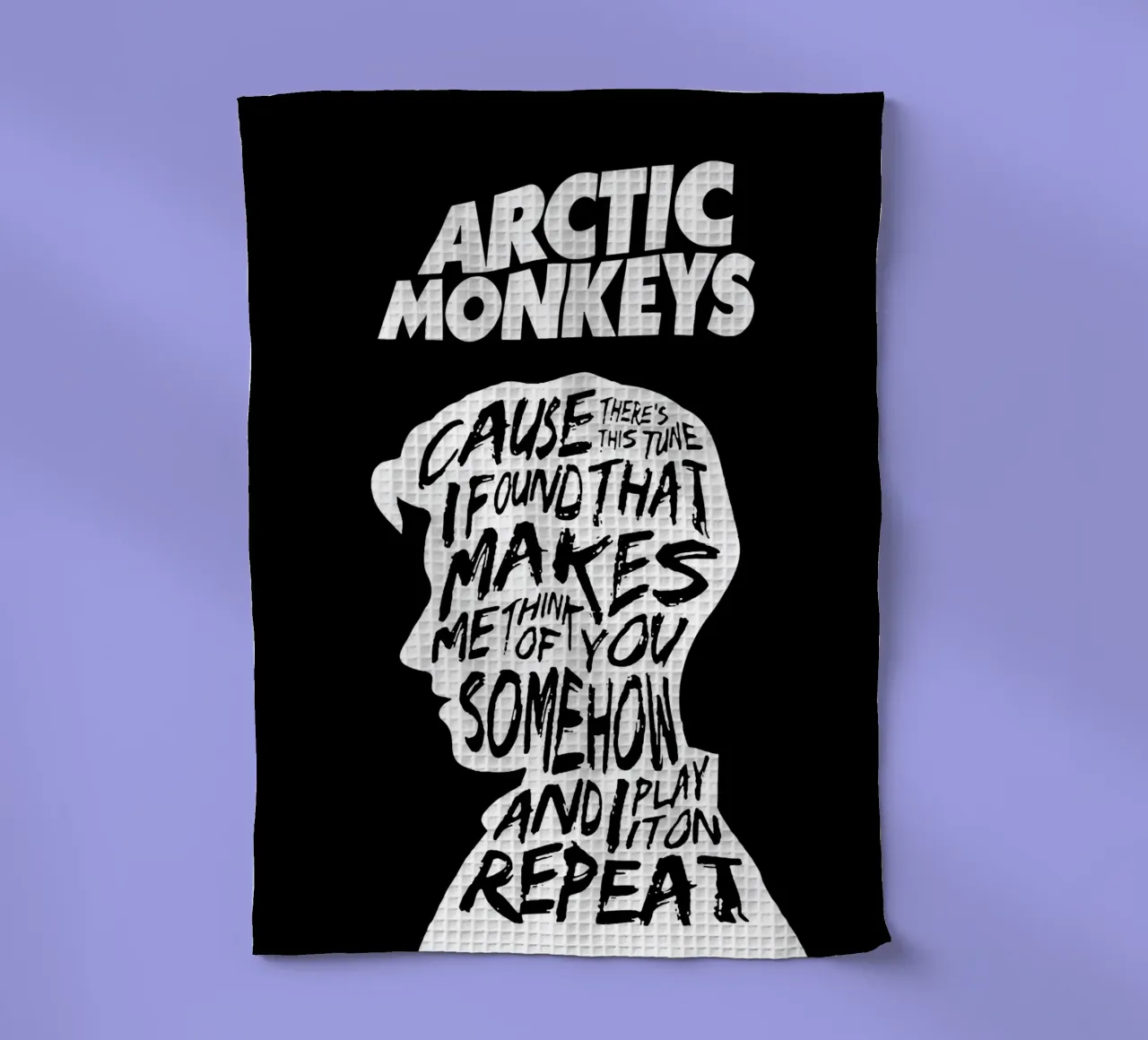 alex turner Arctic Monkeys Art torchon de music soul
