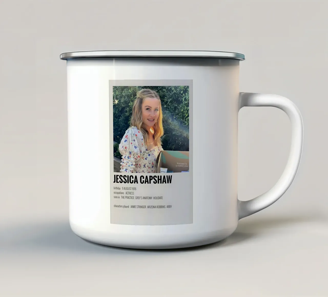 JESSICA CAPSHAW tazza in smalto da MVFminimalist