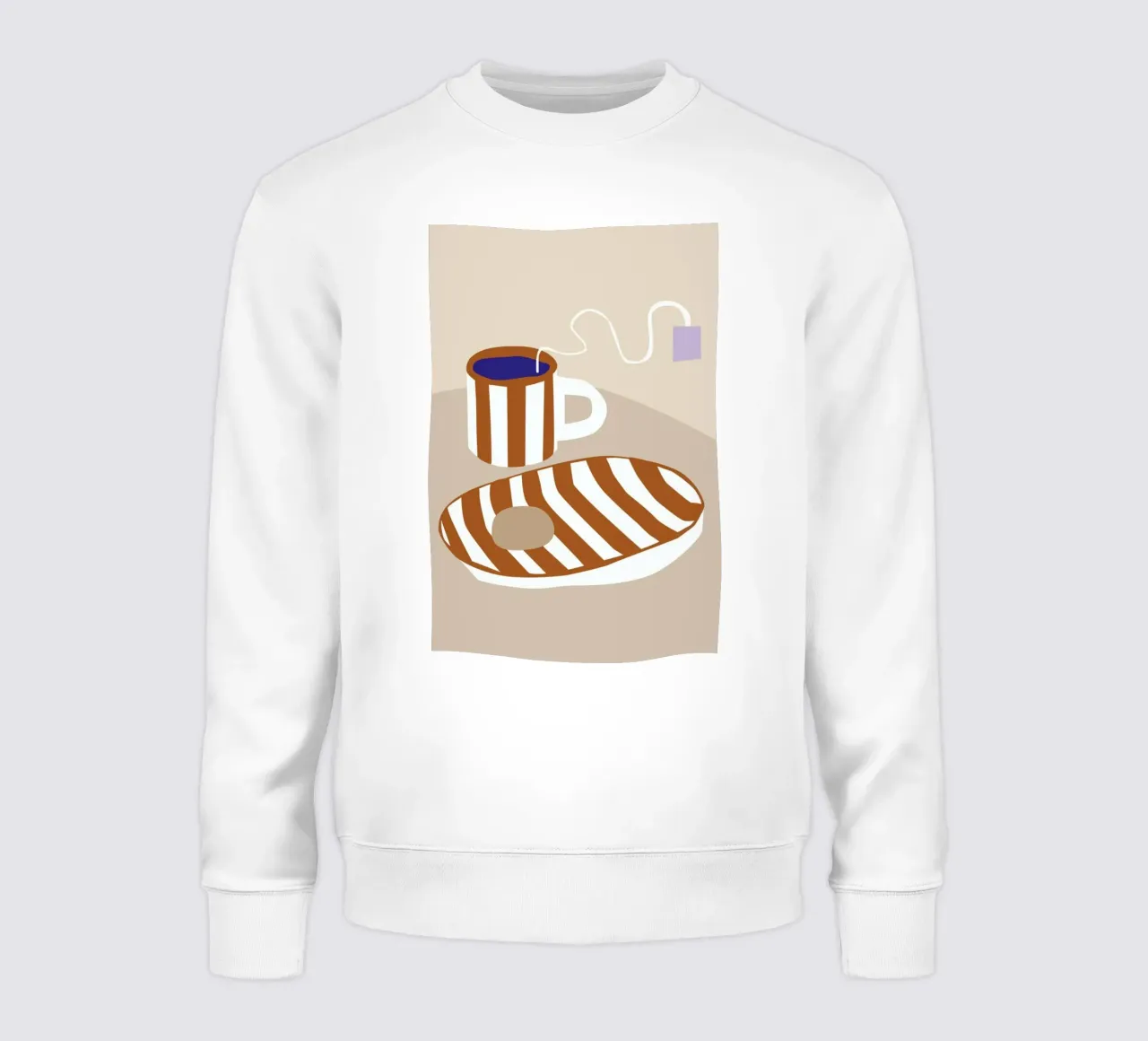 Teatime sweatshirt by Helena Ravenne