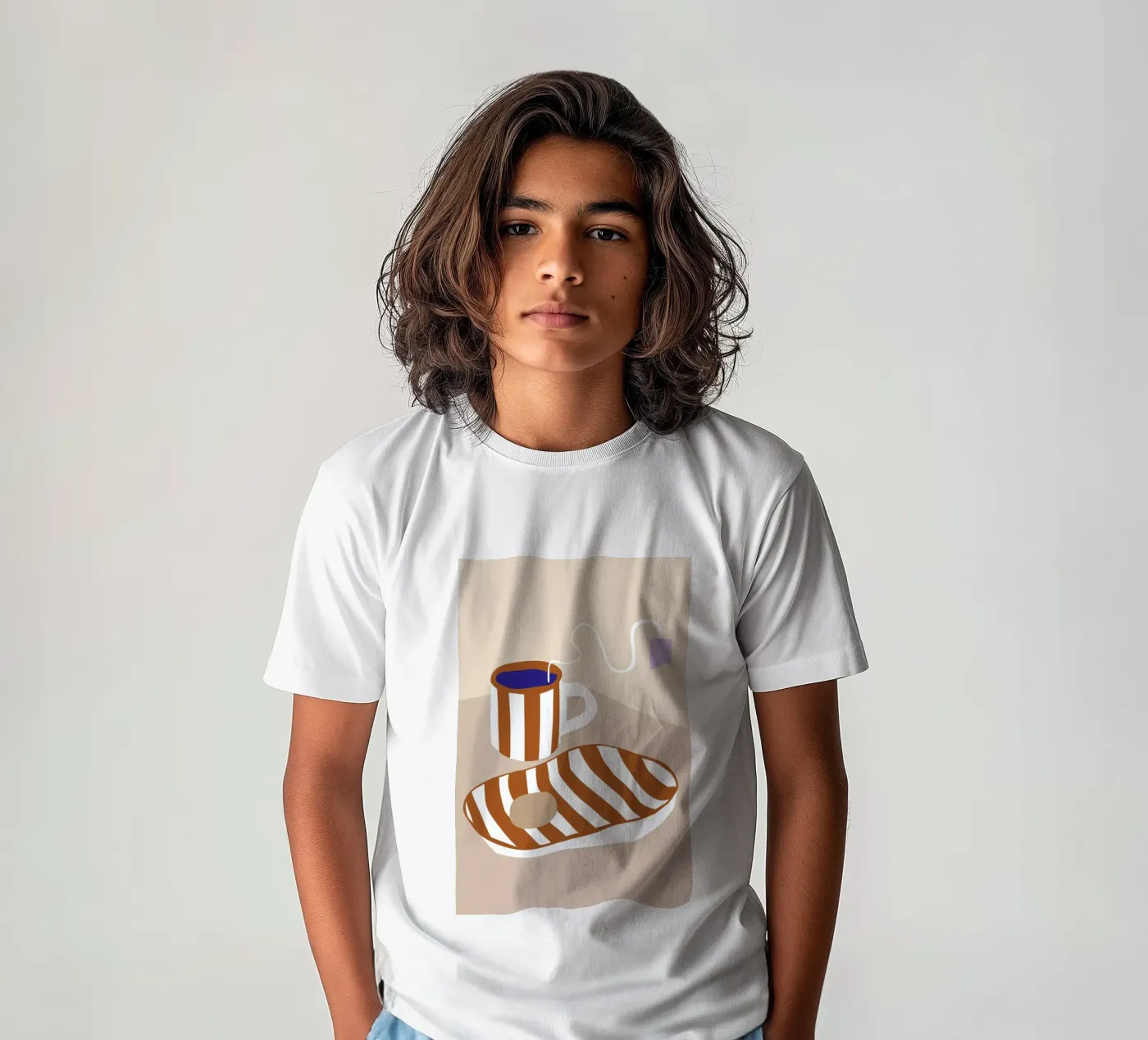 Teatime t-shirt bambini da Helena Ravenne