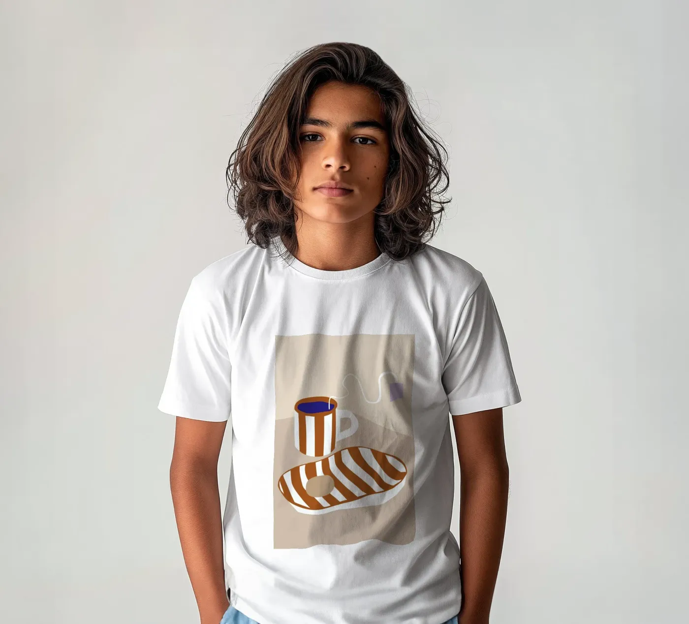 Teatime t-shirt bambini da Helena Ravenne