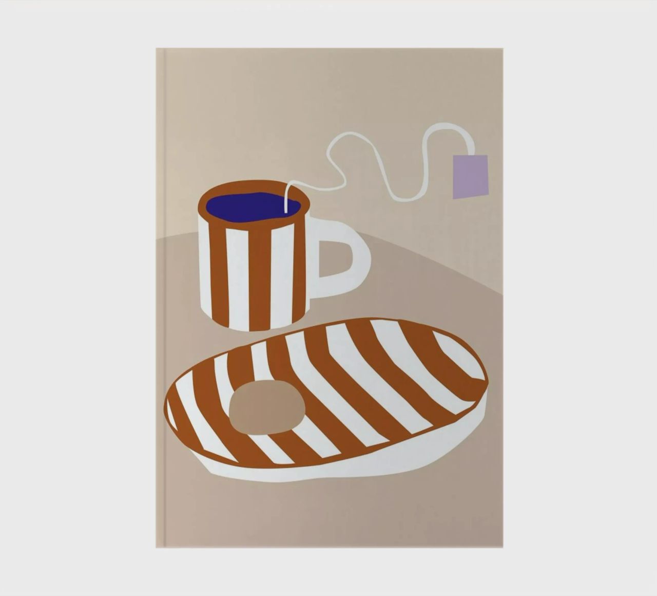 Teatime notebook by Helena Ravenne