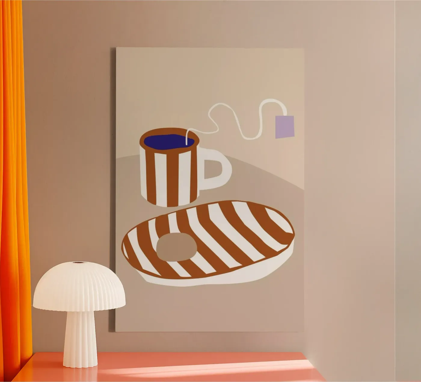 Teatime tela da Helena Ravenne