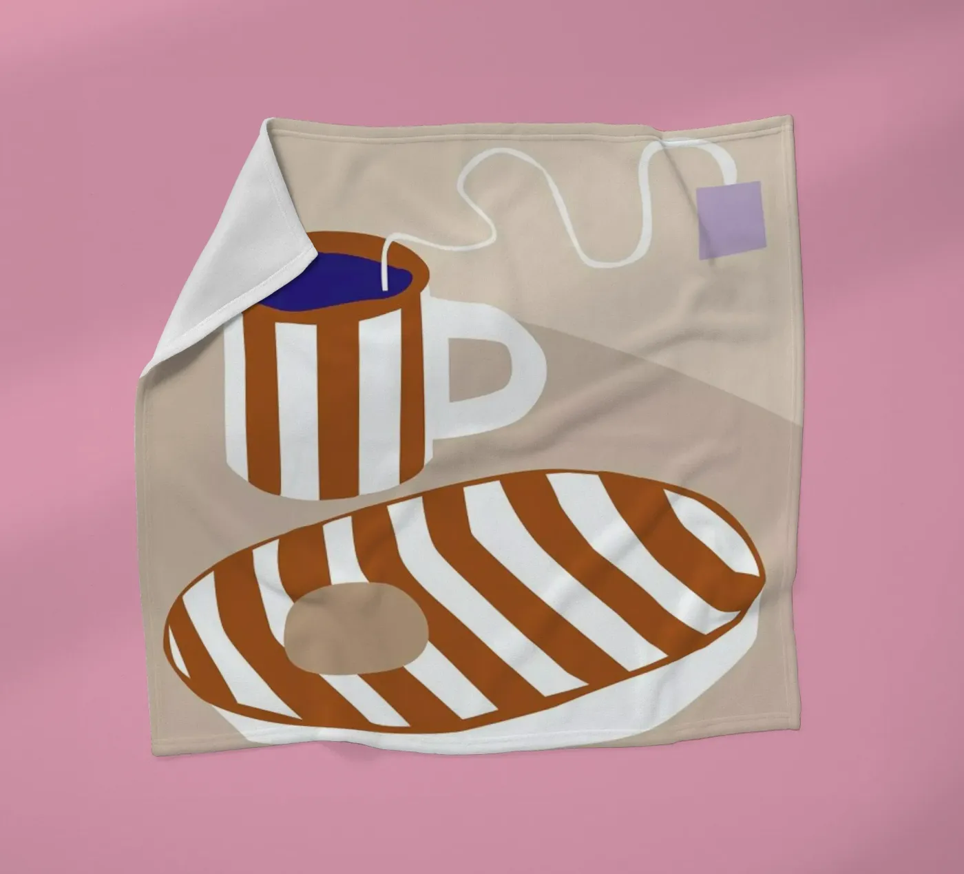 Teatime Fleecedecke von Helena Ravenne