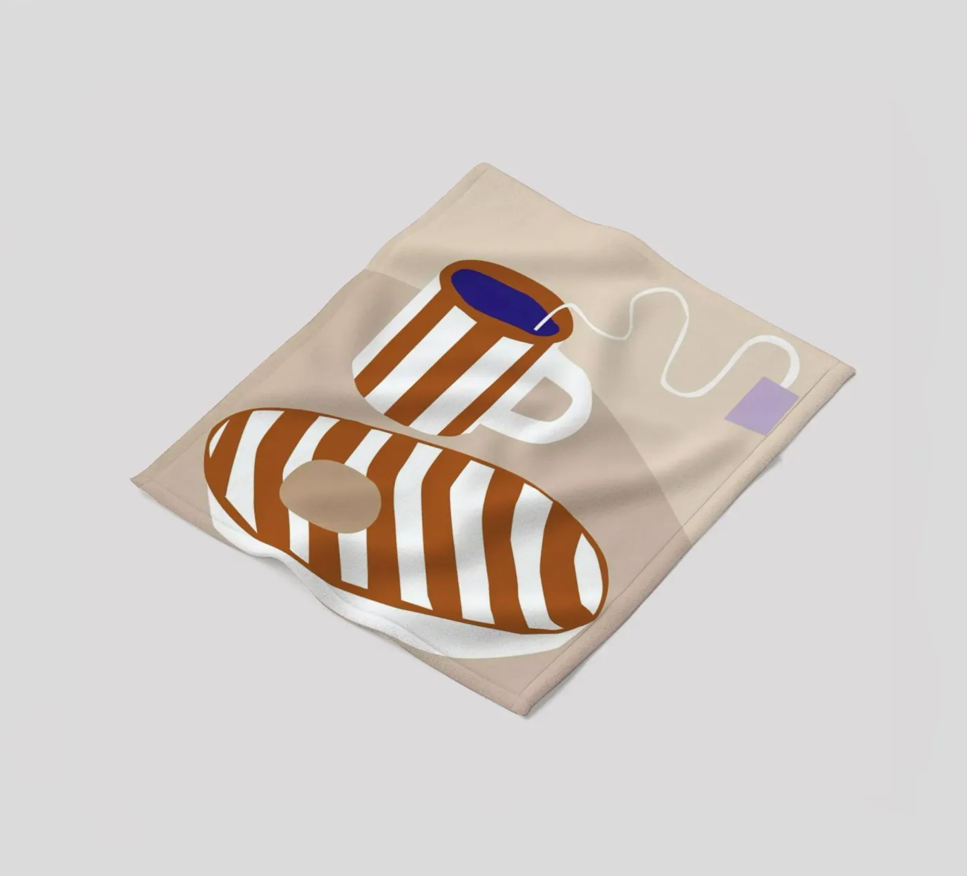 Teatime Fleecedecke von Helena Ravenne