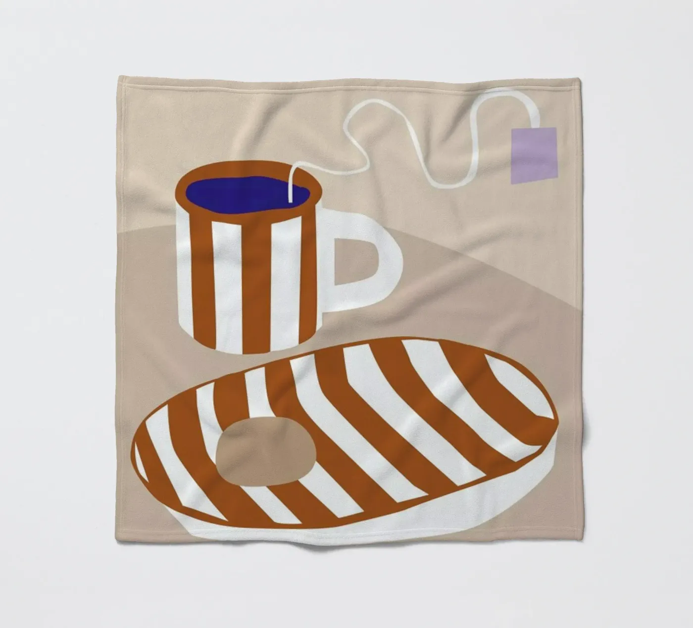 Teatime Fleecedecke von Helena Ravenne