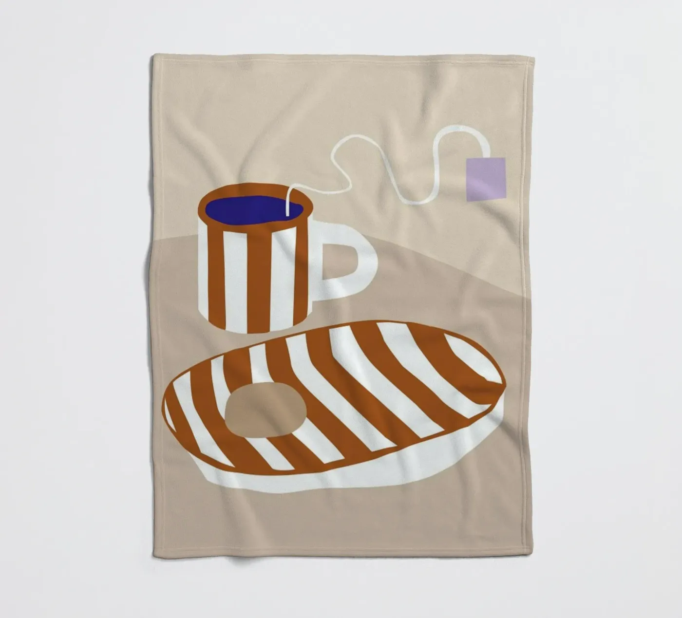 Teatime Fleecedecke von Helena Ravenne