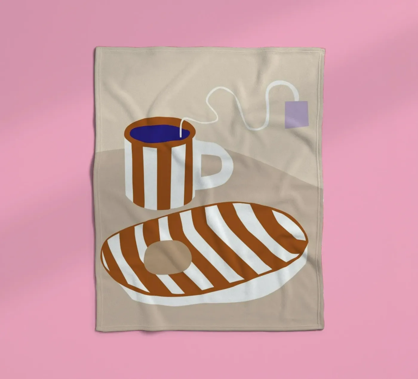 Teatime Fleecedecke von Helena Ravenne