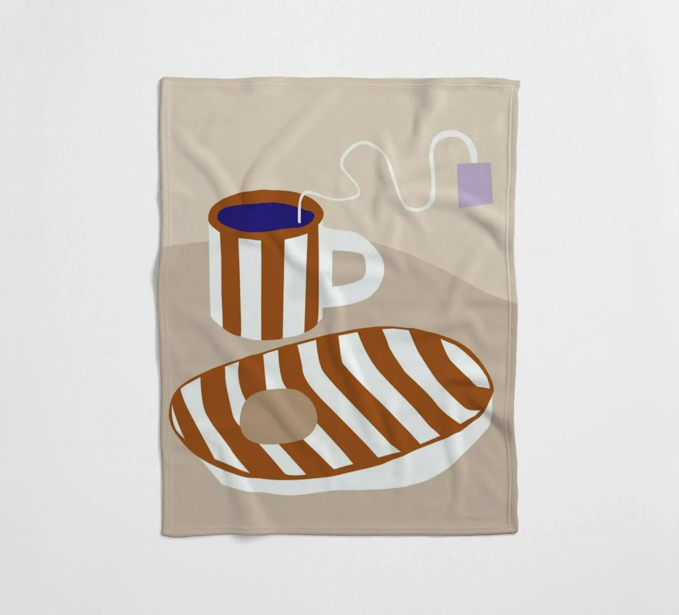 Teatime Fleecedecke von Helena Ravenne