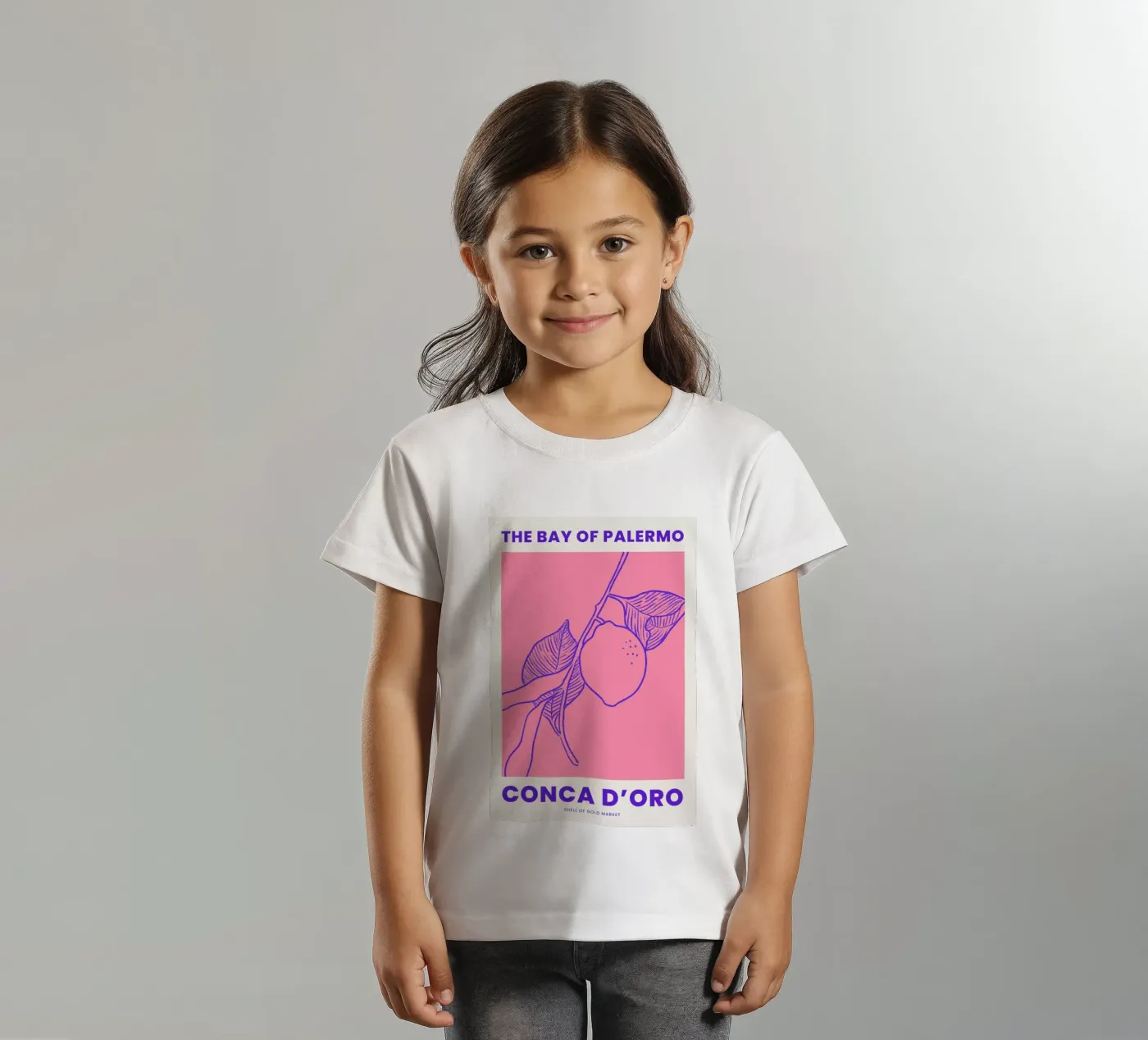 Palermo t-shirt bambini da Pure