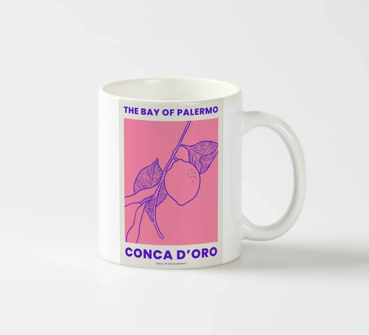 Palermo ceramic mug by Pure