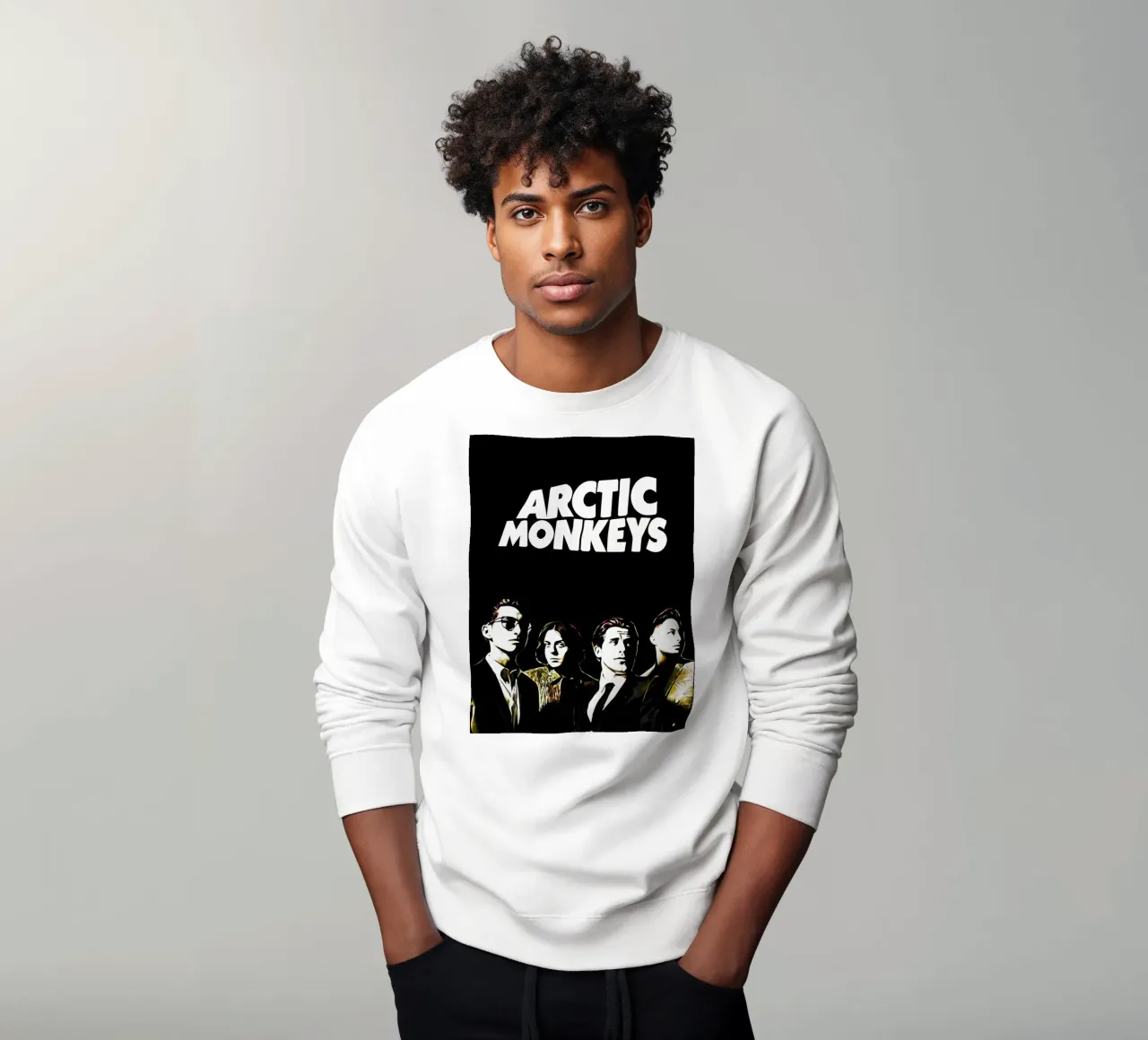 Arte degli Arctic Monkeys felpa da music soul