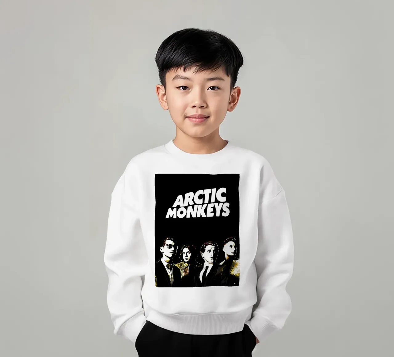 Arctic Monkeys Art kids sweatshirt by music soul
