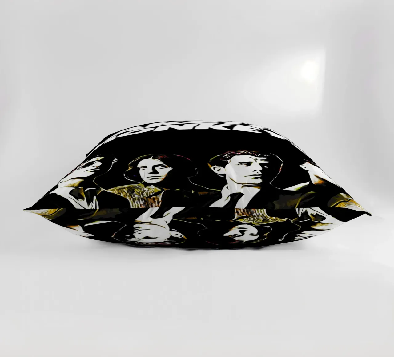 Arctic Monkeys Art decorative cushion by music soul