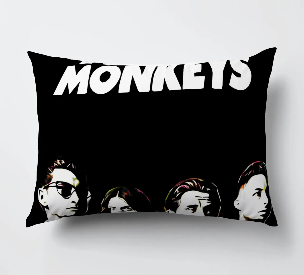 Arctic Monkeys Art decorative cushion by music soul
