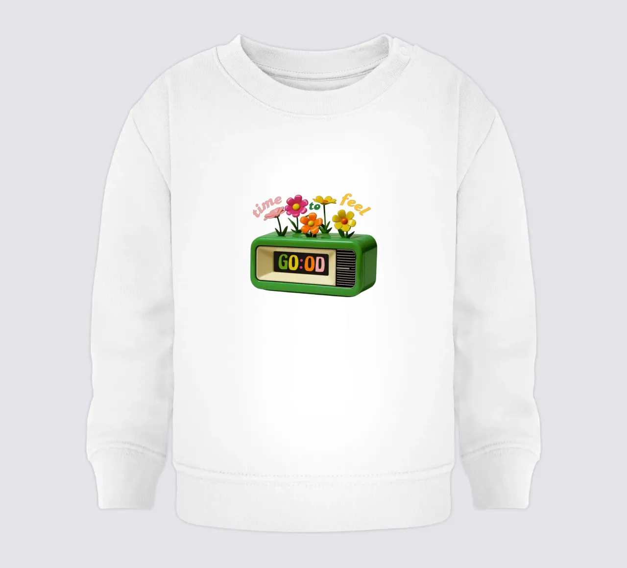 time to feel good felpa neonato da fummelhummel