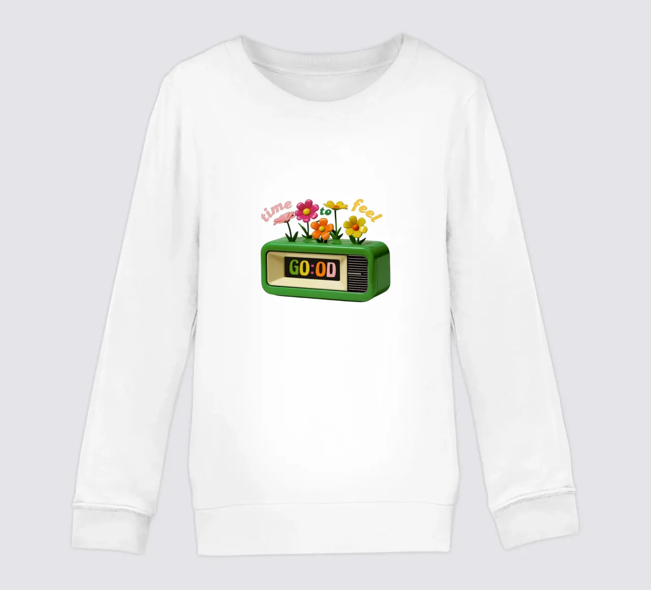 time to feel good felpa bambino da fummelhummel