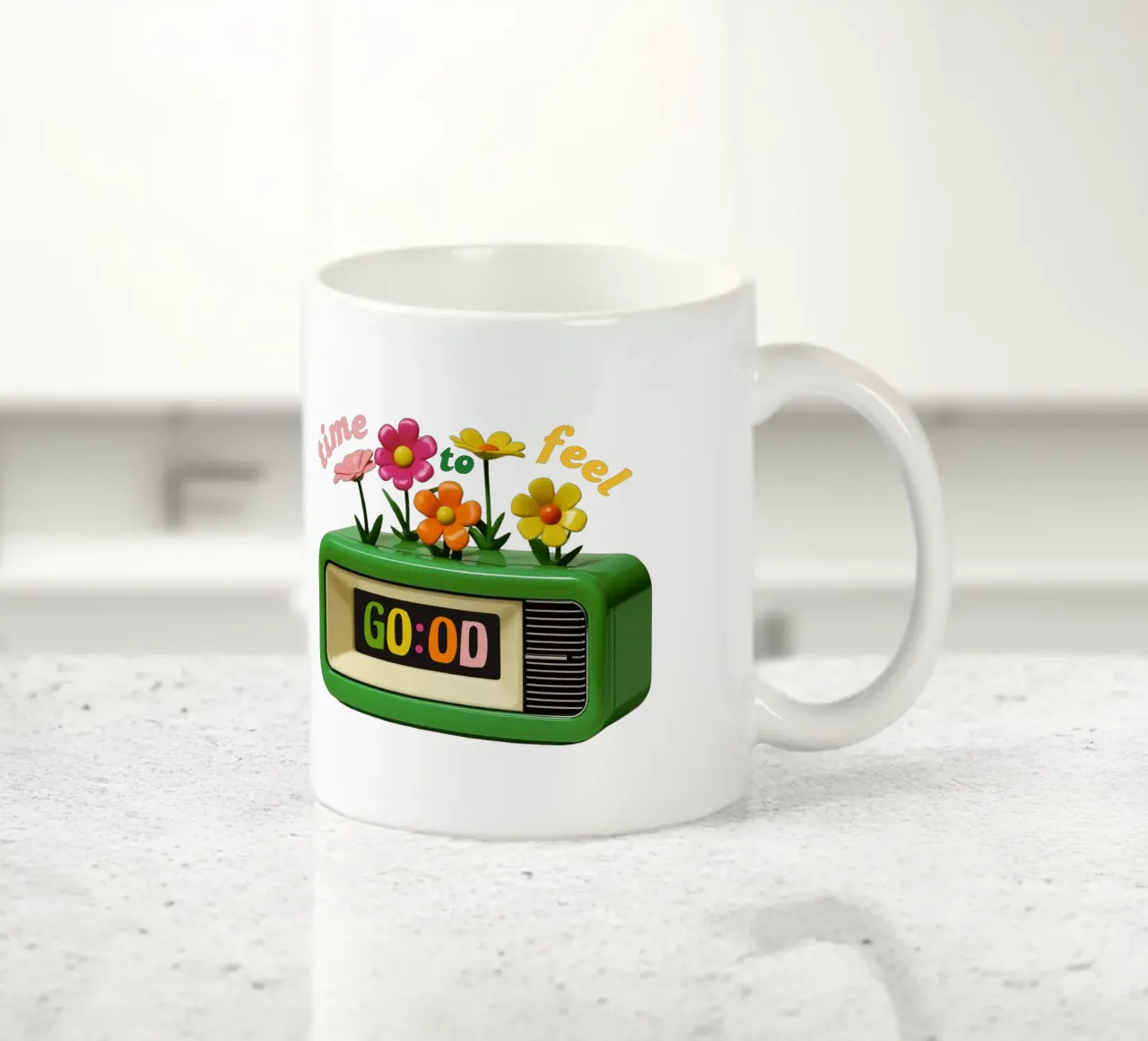 time to feel good tazza in ceramica da fummelhummel