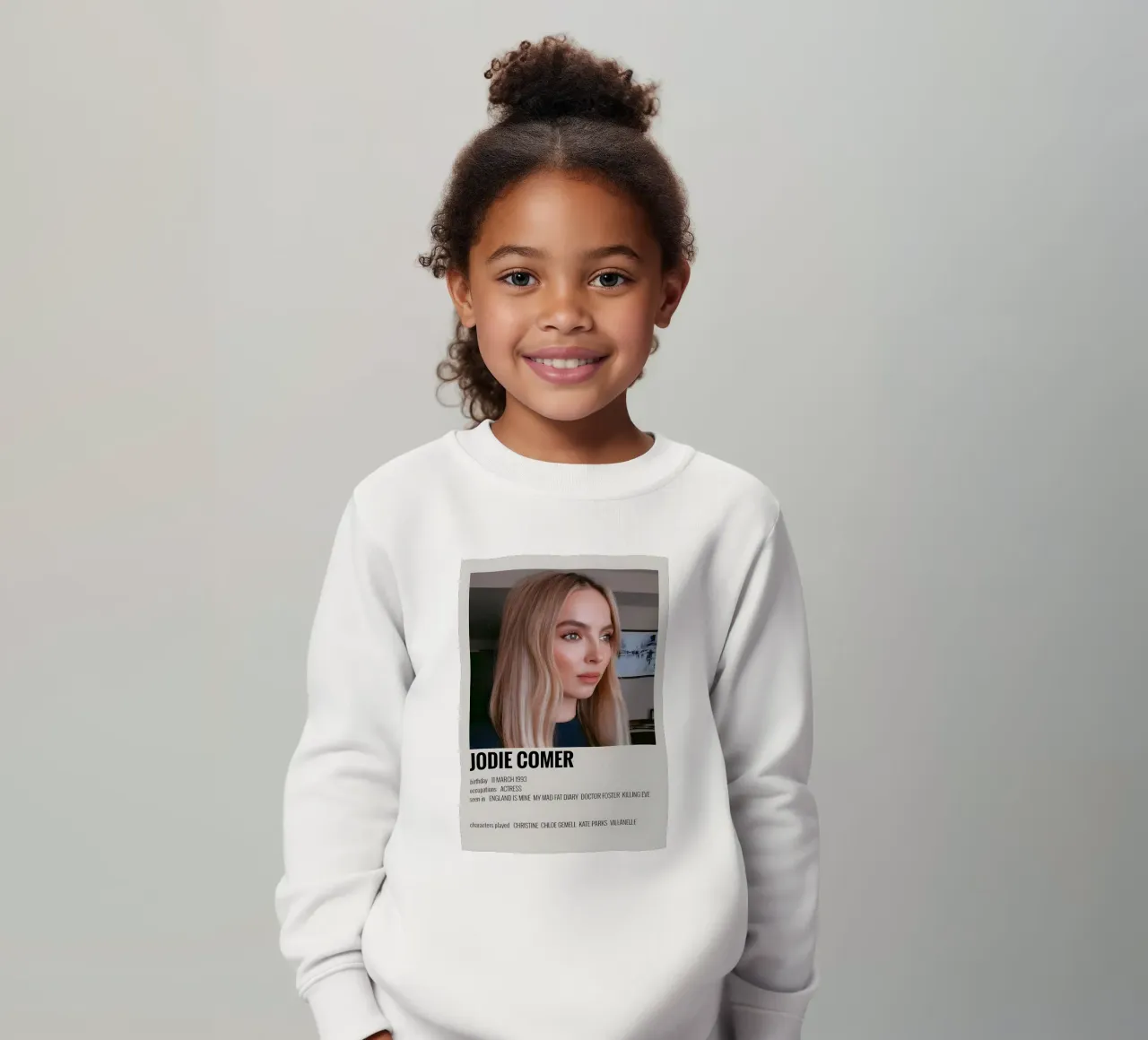 JODIE COMER felpa bambino da MVFminimalist