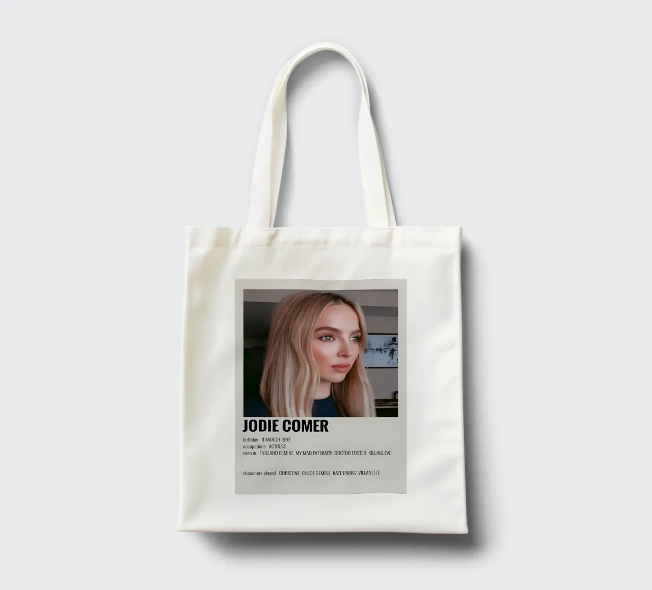 JODIE COMER borsa in juta da MVFminimalist