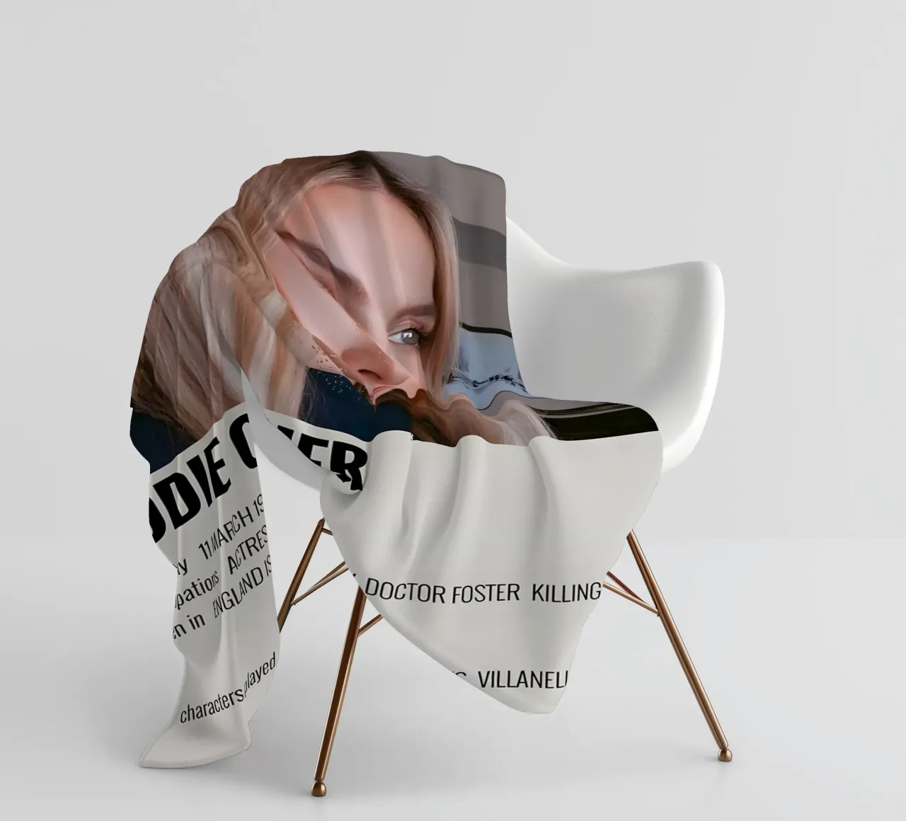 JODIE COMER coperta in pile da MVFminimalist