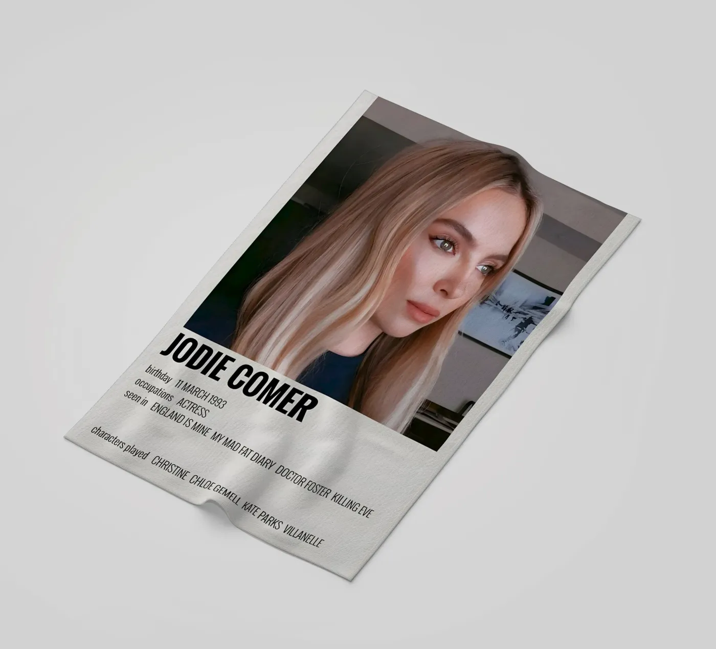 JODIE COMER telo mare da MVFminimalist