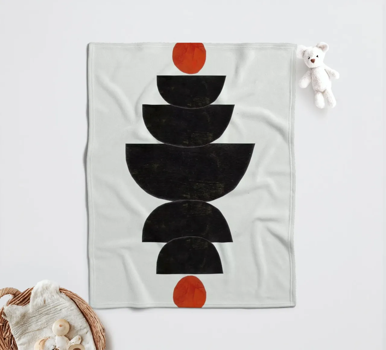 Tonight fleece blanket by EnShape