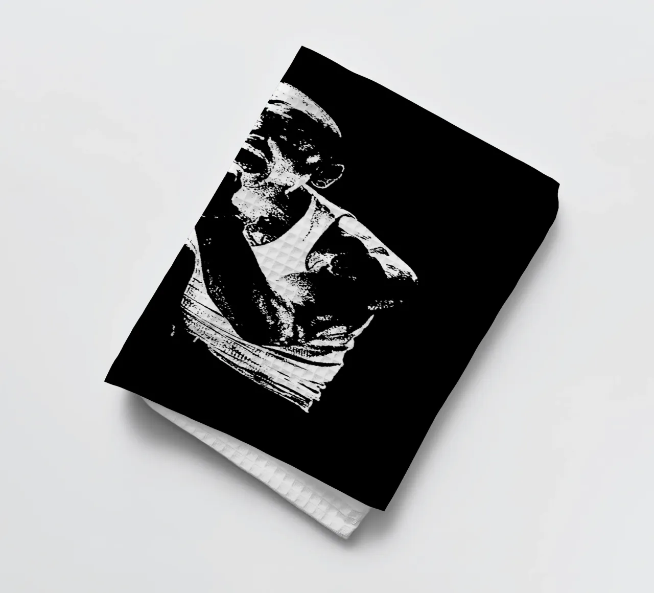 Bianco e nero chester bennington Arte canovaccio da cucina da music soul