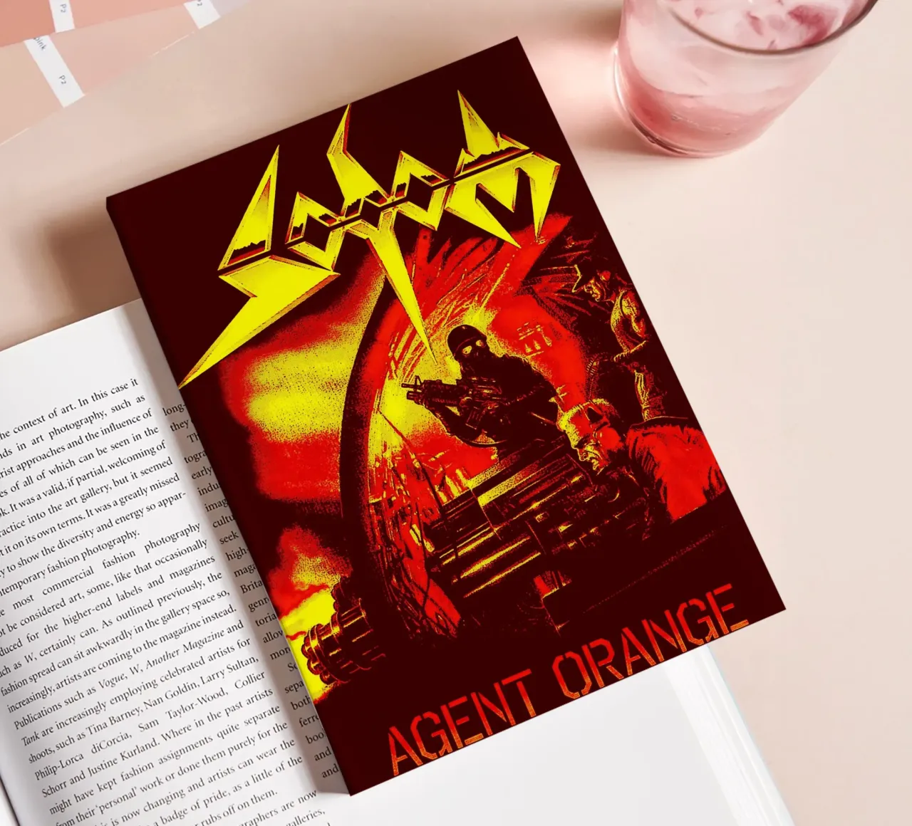 sodom band art notebook by vanhesling