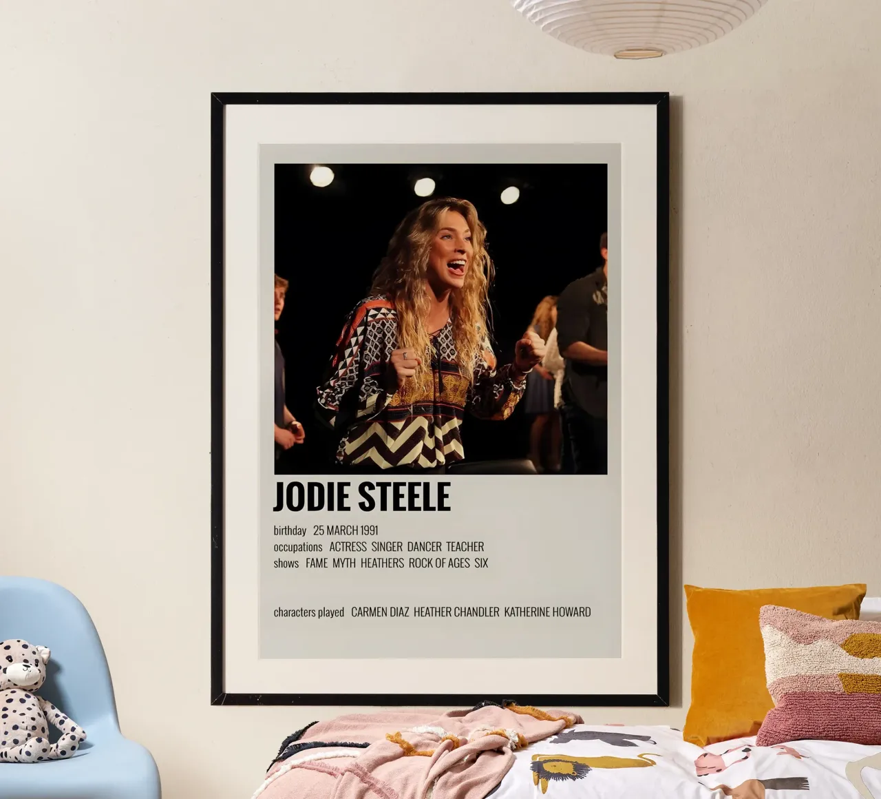 JODIE STEELE poster da MVFminimalist