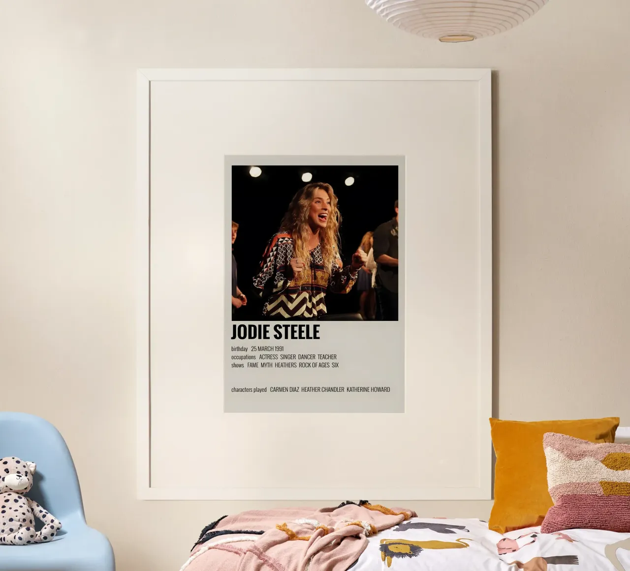 JODIE STEELE poster da MVFminimalist