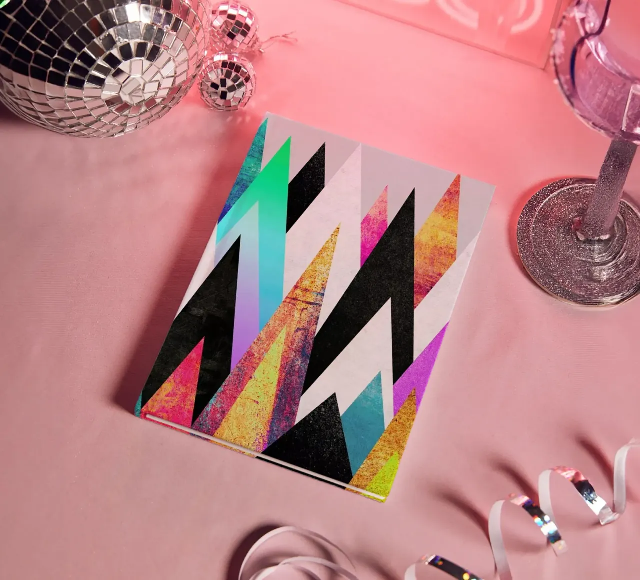 Colorful Peaks notebook by Elisabeth Fredriksson