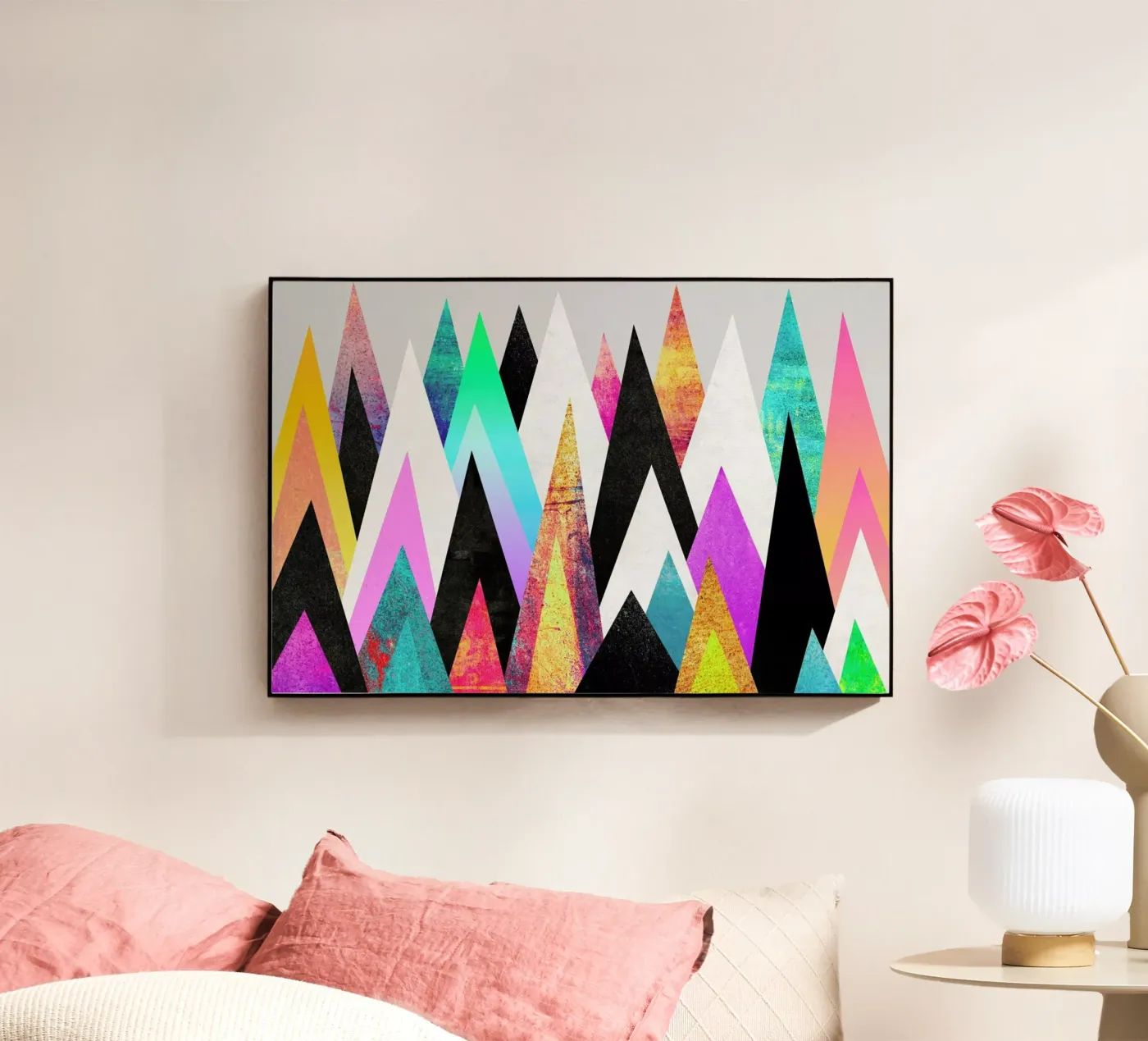 Colorful Peaks plexiglass da Elisabeth Fredriksson