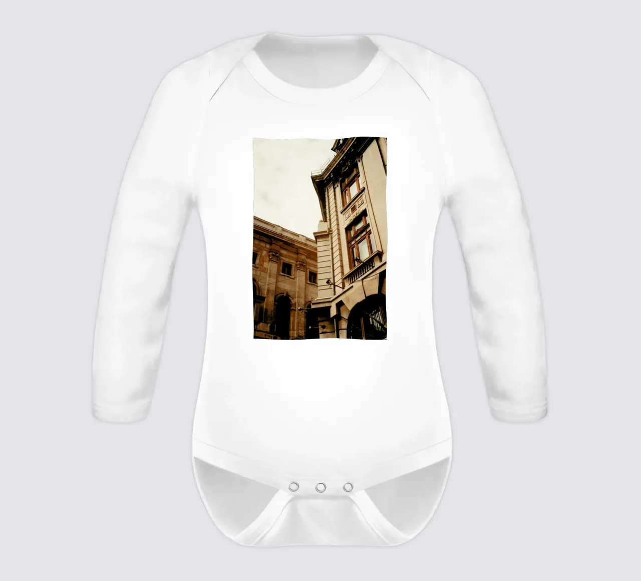 Analog Series The Corner body neonato maniche lunghe da Sebastian Hilgetag