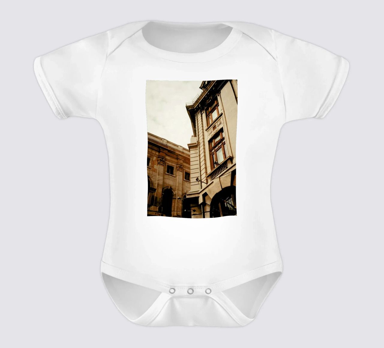 Analog Series The Corner body neonato maniche corte da Sebastian Hilgetag