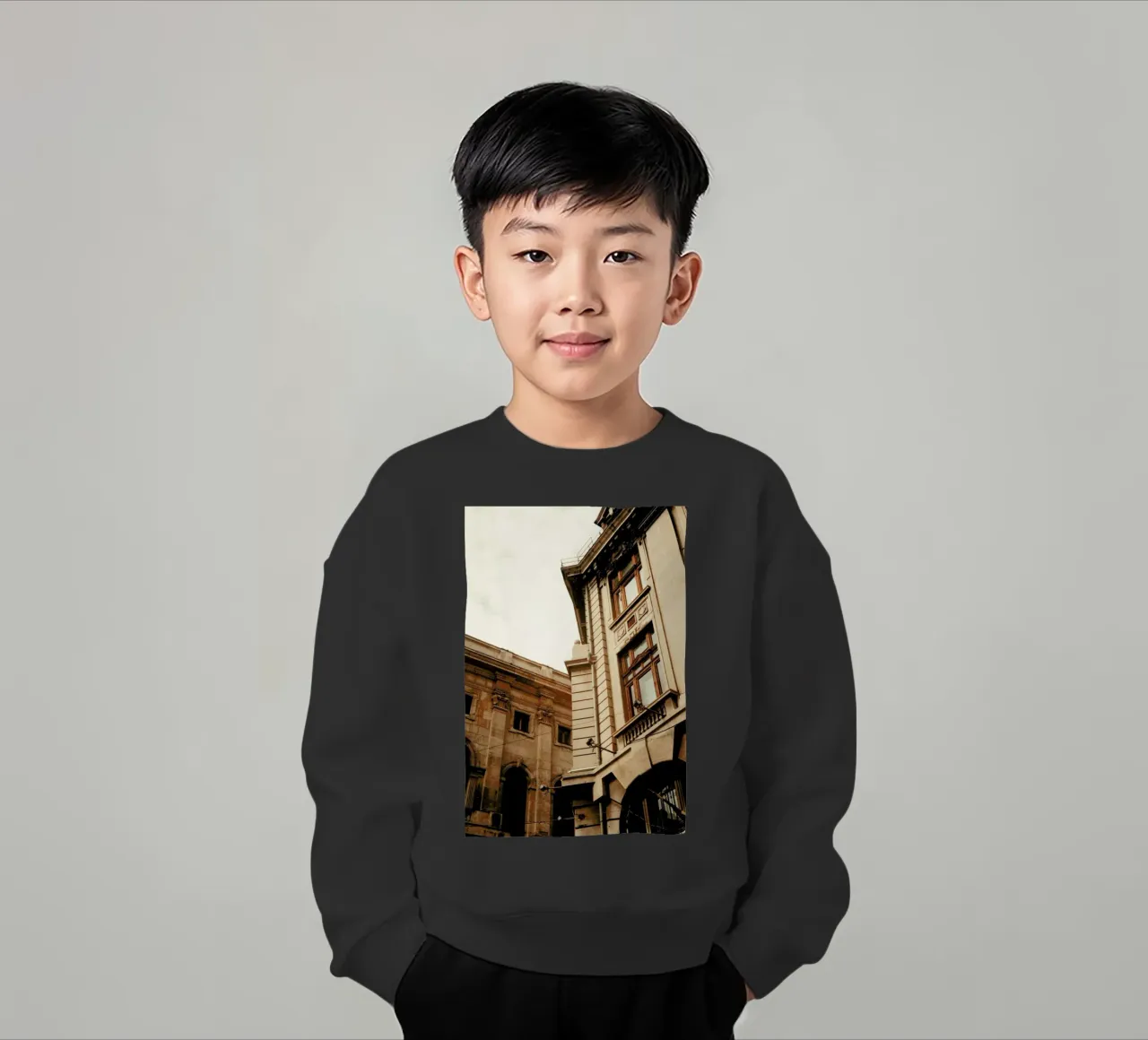 Analog Series The Corner felpa bambino da Sebastian Hilgetag