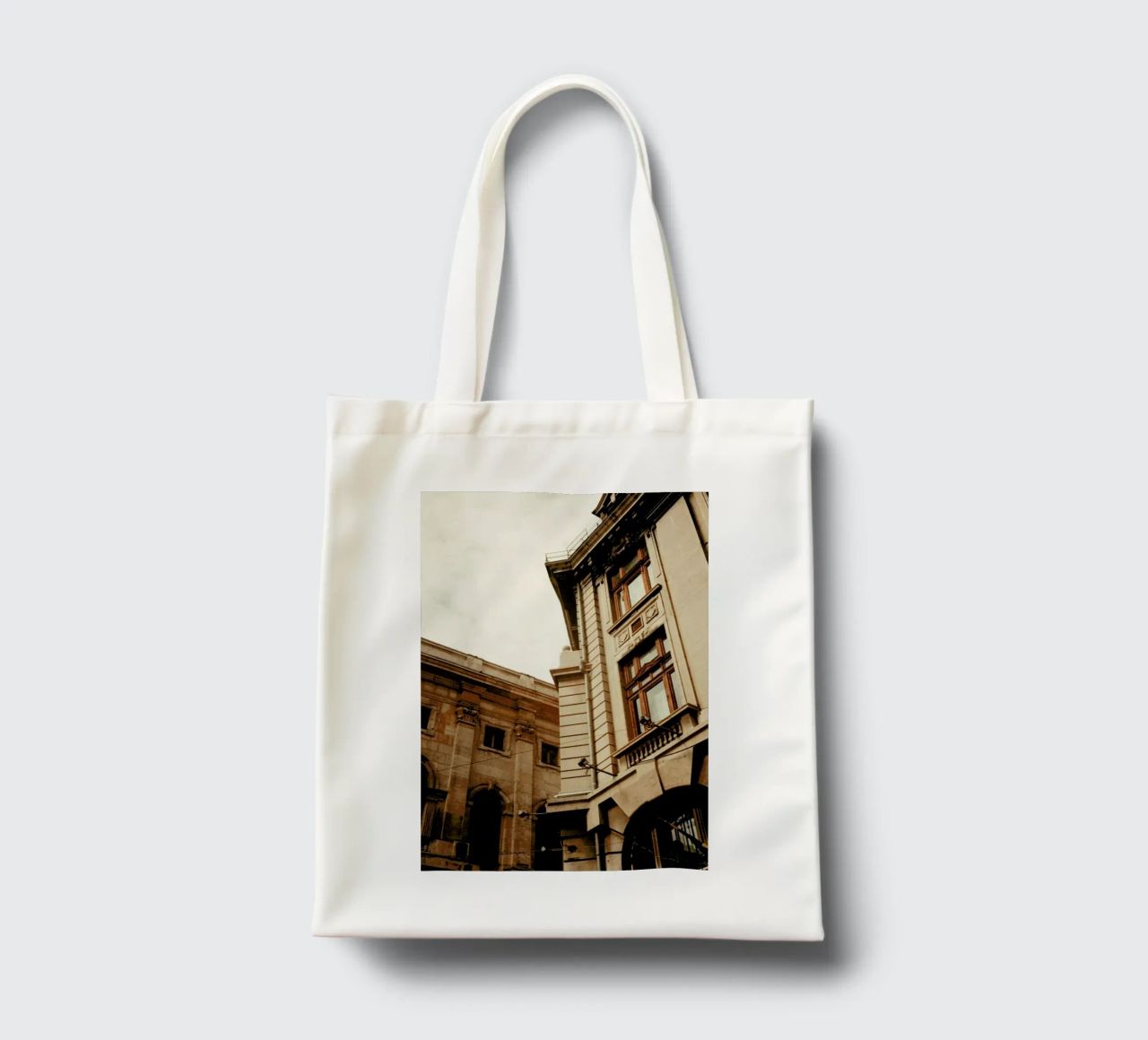 Analog Series The Corner borsa in juta da Sebastian Hilgetag