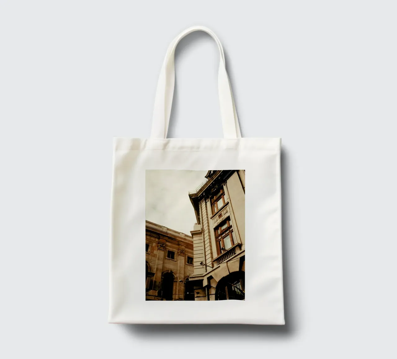 Analog Series The Corner borsa in juta da Sebastian Hilgetag