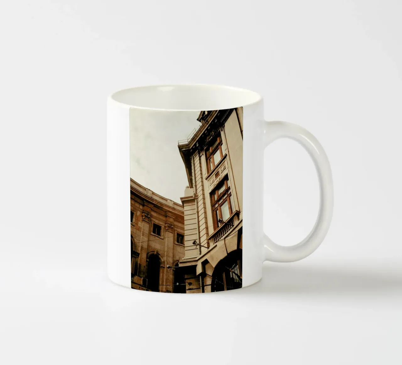 Analog Series The Corner mug en céramique de Sebastian Hilgetag
